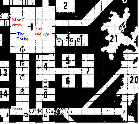 Battle Map Turn 14